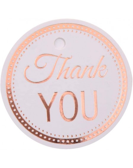 Place Cards & Place Card Holders Thank You Tags- Gift Tags- Rose Gold Foil- 30-Pack- Party Hearts Collection (Rose Gold Tags ...