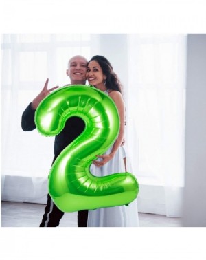 Balloons 40 Inch Single Green Number 0 Balloons- Large Numbers 0-9 Helium Foil Mylar Big Number Balloon for 0th Borthday Part...