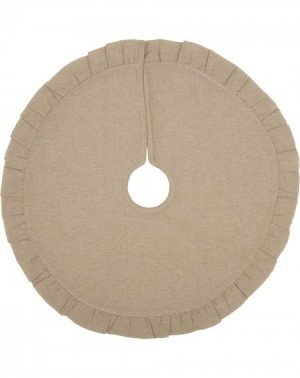 Tree Skirts Sawyer Mill Holidays Tree Skirt- 21" Diameter- Charcoal Grey - Charcoal Grey - CJ18ZHZXYXK $22.40