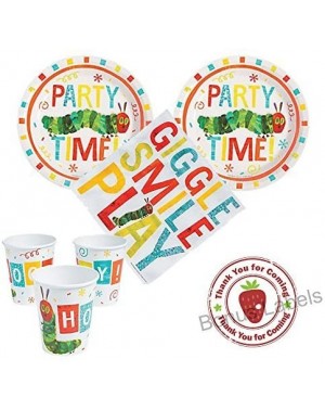 Party Packs The Very Hungry Caterpillar Party supplies 16 guests- cake plates- napkins- cups- bonus labels - CN12J72XP5F $33.80