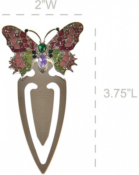 Favors Art Deco Butterfly Colorful Bookmark and Dragonfly Colorful Bookmark- Tea Party Favor- Teacher Gift - C419G4QC2NL $26.99