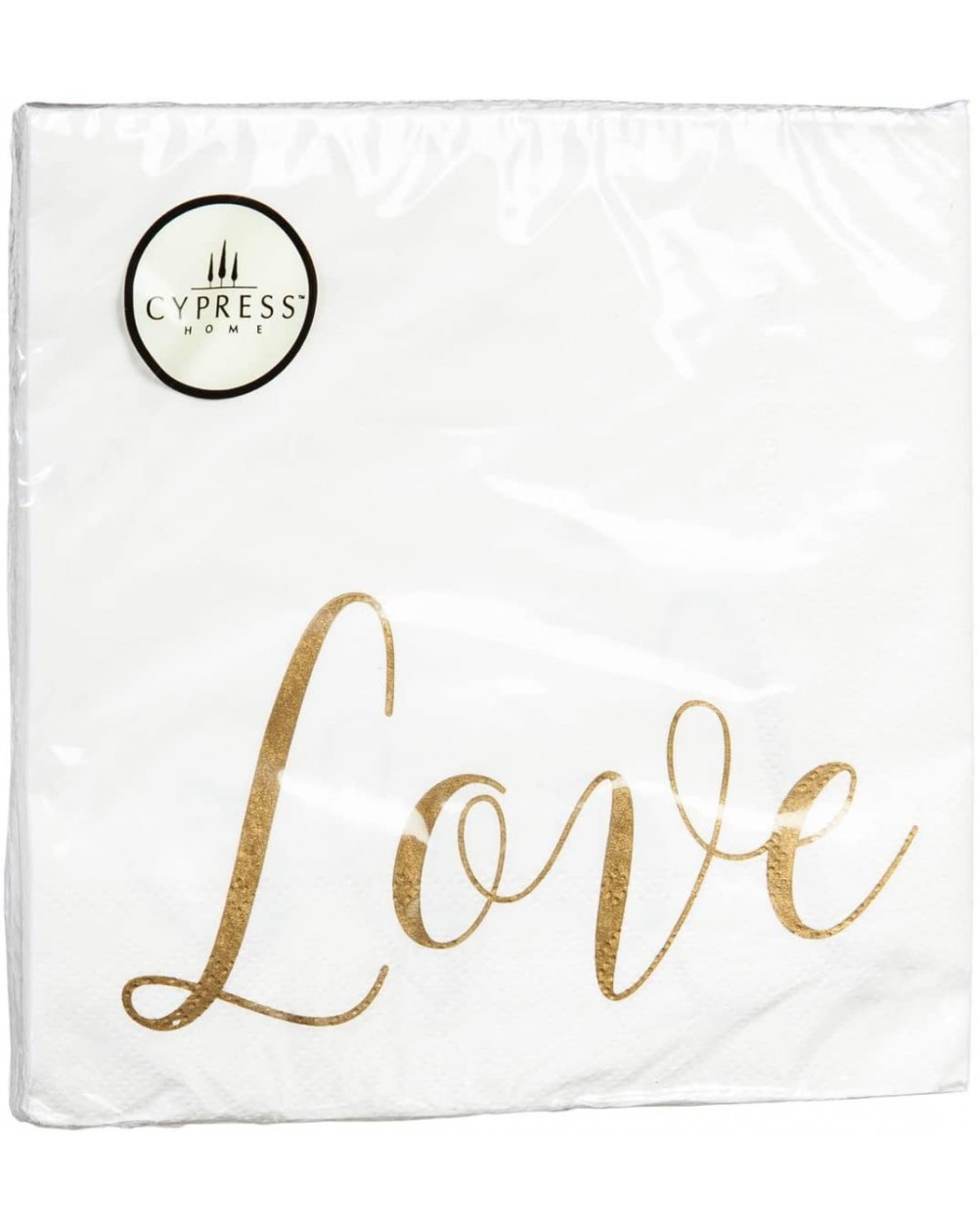 Tableware Love Paper Luncheon Napkin- Set of 20-7 x 1 x 7 Inches - C2182KX6TM5 $8.62