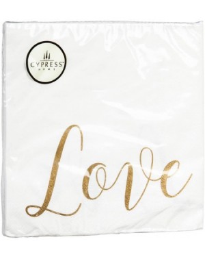 Tableware Love Paper Luncheon Napkin- Set of 20-7 x 1 x 7 Inches - C2182KX6TM5 $8.62