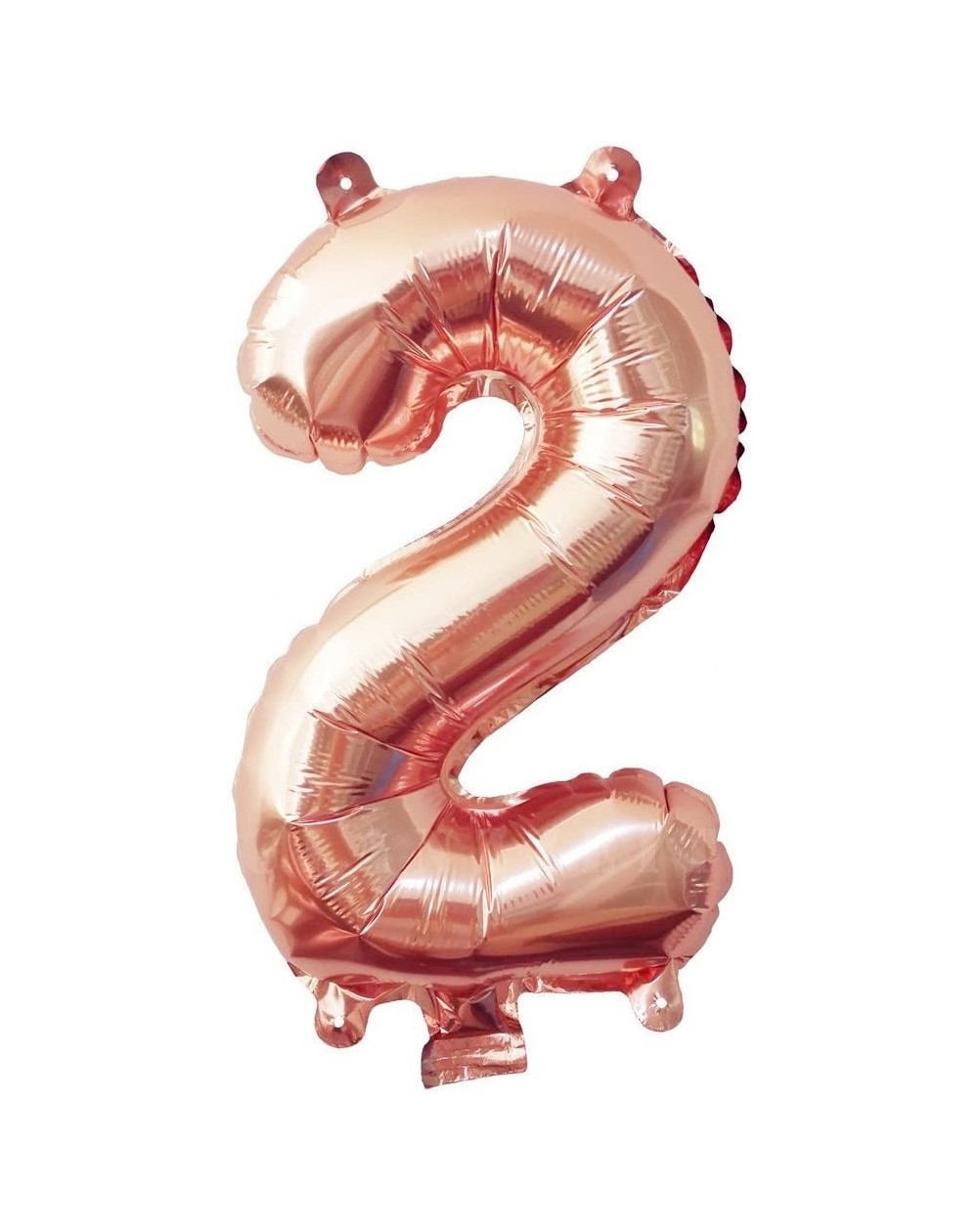 Balloons 16 Inch Rose Gold Balloons Letter A to Z Number 0 to 9 Foil Balloons for Wedding Prom Birthday Party Baby Shower Chr...