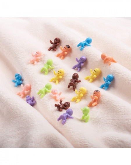 Favors 80 Pieces Mini Plastic Babies 1 Inch Baby Doll for Baby Shower Party Favors- Party Decorations- Baby Bathing and Craft...