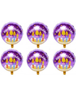 Balloons 18 Inch Happy Birthday Foil Balloons Round Mylar Helium Balloon Birthday Party Decoration Supplies Letter Balloons o...