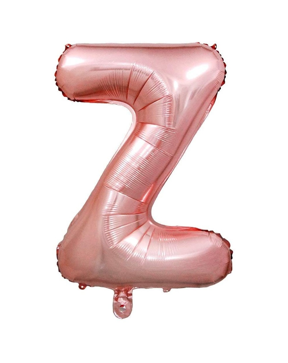 Balloons 34 Inch Rose Gold Balloons Foil Letters A to Z Numbers 0 to 9 Helium Balloons Bridal Baby Shower Wedding Birthday Pa...