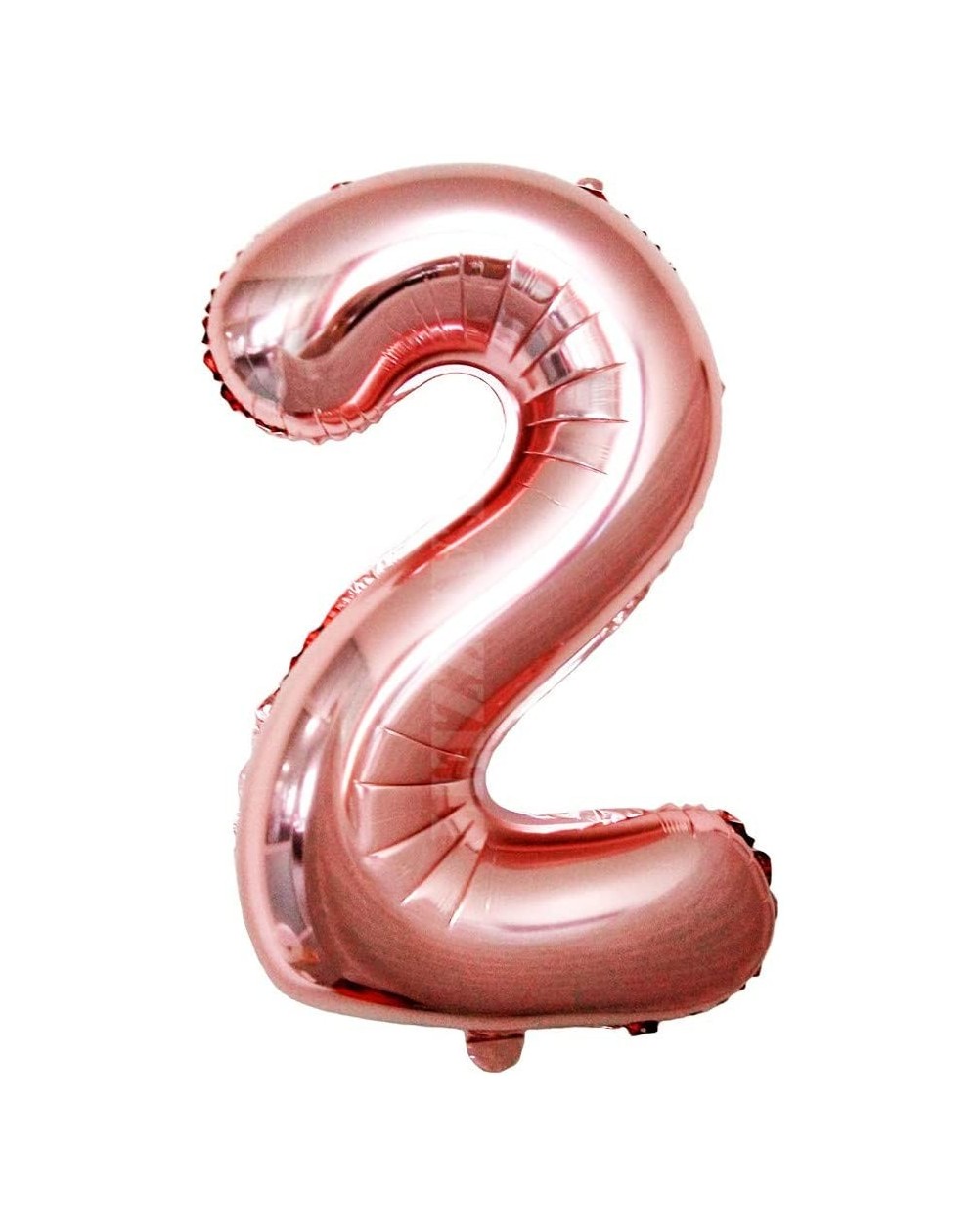 Balloons 34 Inch Rose Gold Foil Letter Balloons A to Z Numbers 0 to 9 Helium Balloons Bridal Baby Shower Wedding Birthday Par...