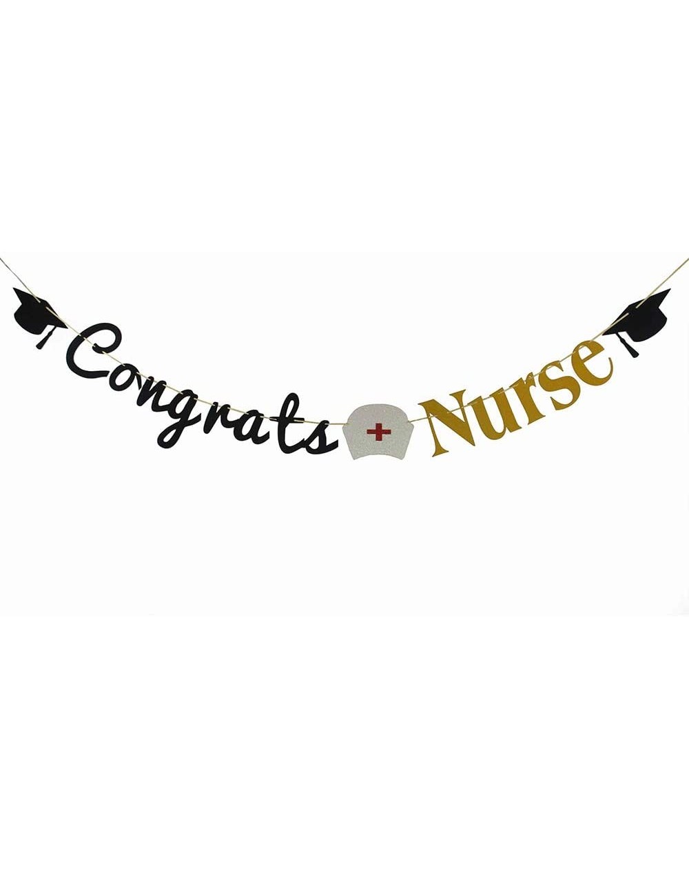 Banners 2019 Nurse Congrats Signs Graduation Party Decorations Congrats Nurse Banner Sign Congratulations Bunting Garland Gra...