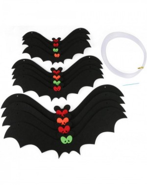 Favors 12PCS Halloween Bat Decorations - Halloween Party Haunted House/Yard Decorations Supplies Hanging Bats - CQ18YCK89WW $...