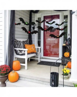 Favors 12PCS Halloween Bat Decorations - Halloween Party Haunted House/Yard Decorations Supplies Hanging Bats - CQ18YCK89WW $...