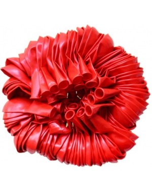 Balloons Balloon 12 inch red Pearlized/Metallic Balloon for Party Decoration- 100 Pieces Packing (red) - Red - C8196Z02XE5 $1...