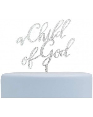 Cake & Cupcake Toppers A Child of God Acrylic Cake Topper for Baptism- Christening- Dedication or First Communion Decorations...