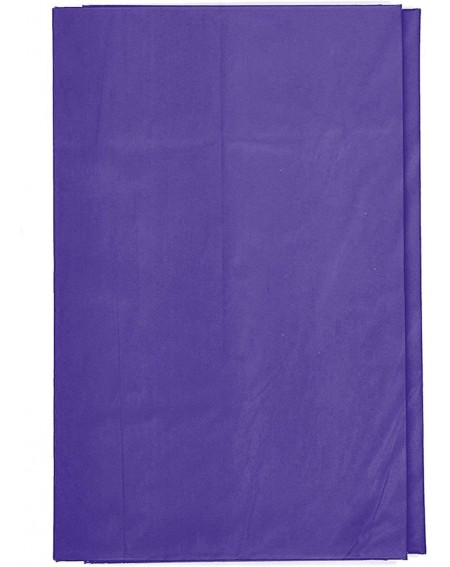 Tablecovers GiftExpressions 6-Pack Party Disposal Premium Plastic Tablecloth 54 Inch. x 108 Inch. Rectangle Table Cover (Purp...