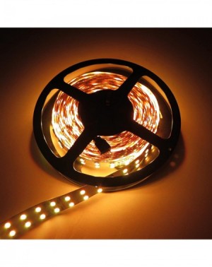 Outdoor String Lights 16.4FT Double Row 5050 SMD 5M 600LEDs RGB Flexible LED Strip Rope Lights 120LEDs/M Not Waterproof Strin...