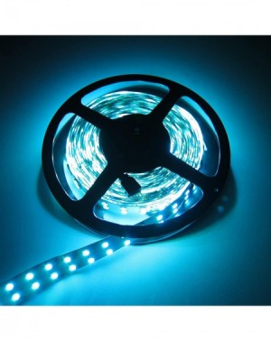 Outdoor String Lights 16.4FT Double Row 5050 SMD 5M 600LEDs RGB Flexible LED Strip Rope Lights 120LEDs/M Not Waterproof Strin...