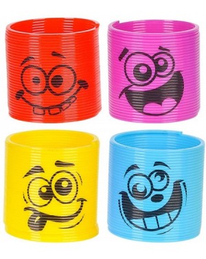 Party Favors Mega Pack Of 50 Coil Springs - Assorted Emoji Silly Faces And Colors- Mini Spring Toy For Party Favor- Carnival ...