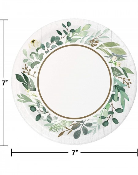 Tableware Eucalyptus Dessert Plates- 24 ct - CR196ZAQZR0 $11.54