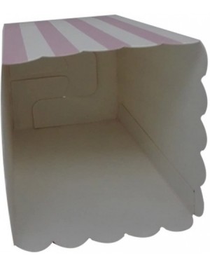 Favors Popcorn Boxes- Pink Trio (36 Pack) Polka Dot- Chevron- Stripe Treat Boxes - Small Movie Theater Popcorn Paper Bags for...